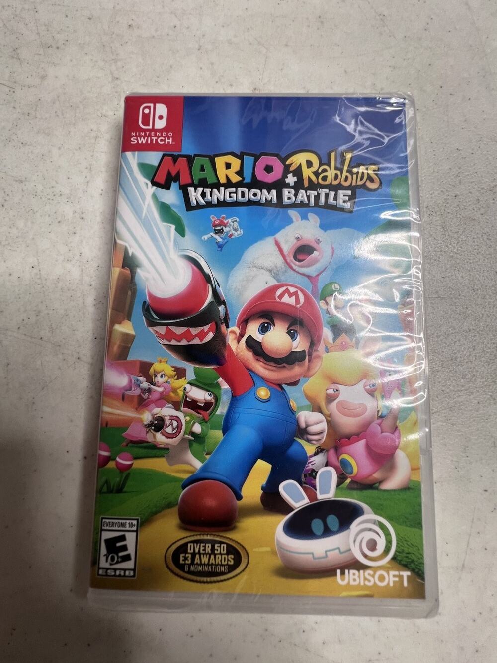 Mario + Rabbids Kingdom Battle Nintendo Switch Video Game Strategy RPG